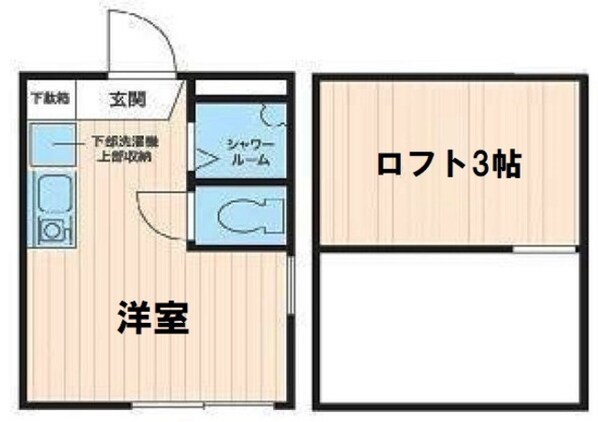 ディアマンテ中目黒の物件間取画像